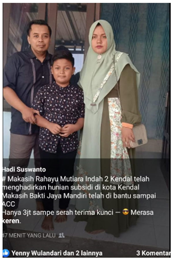 testimoni perumahan subsidi kendal